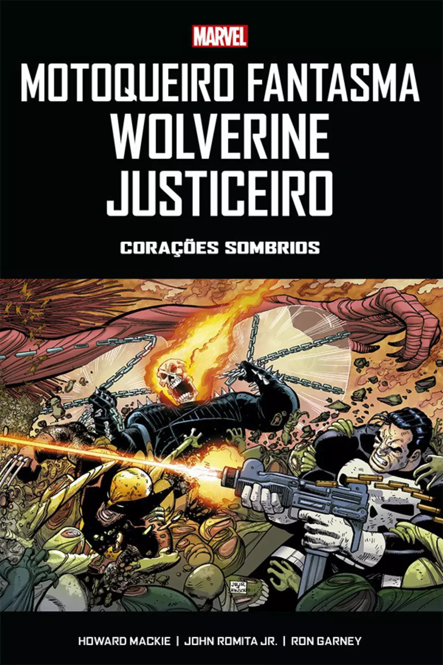 Motoqueiro Fantasma, Wolverine, Justiceiro: Corações Sombrios