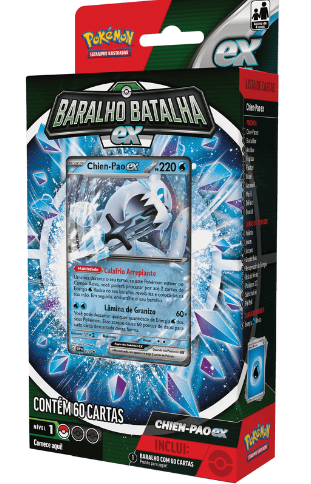 DECK POKEMON: Chien-Pao EX (Batalha EX)