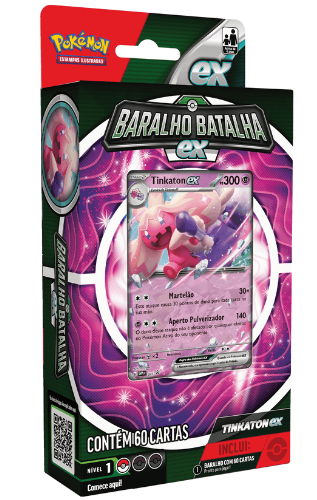 DECK POKEMON: Tinkaton EX (Batalha EX)