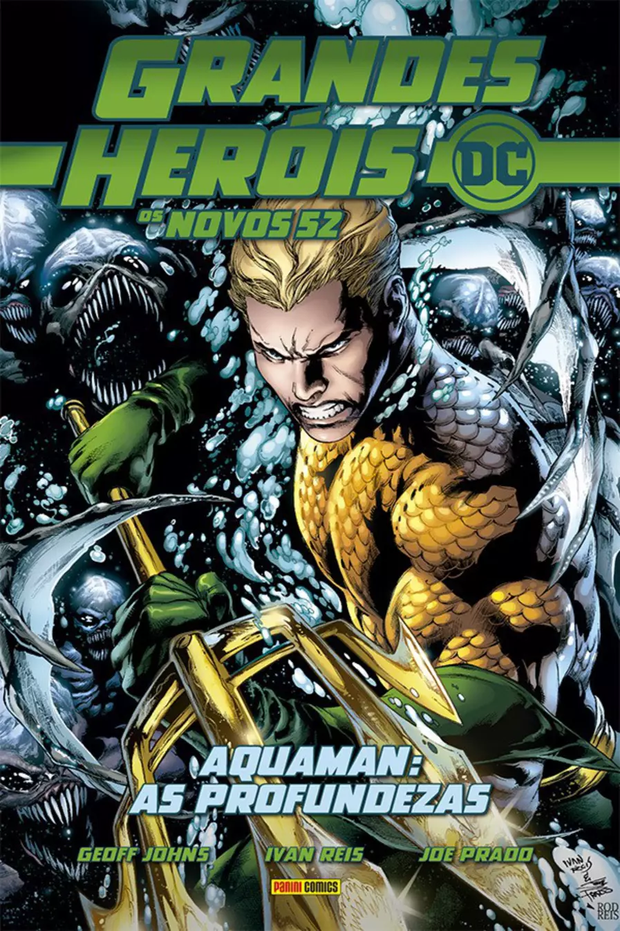 Grandes Heróis DC 05: Os Novos 52 - Aquaman: As Profundezas