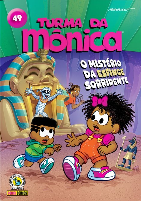 Turma da Mônica 49: O Mistério Da Esfinge Sorridente