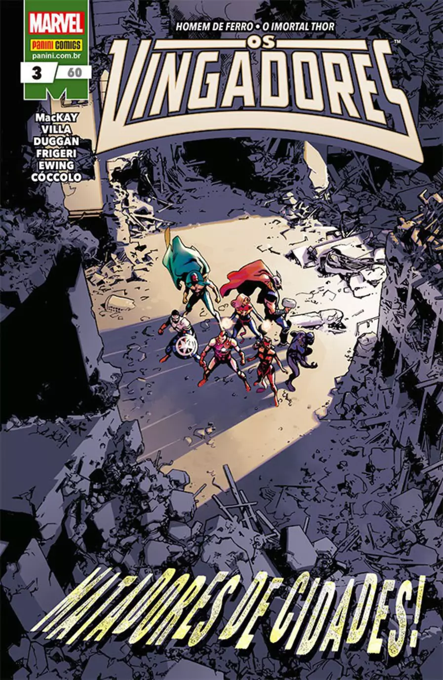 Os Vingadores 03: Matadores De Cidades!