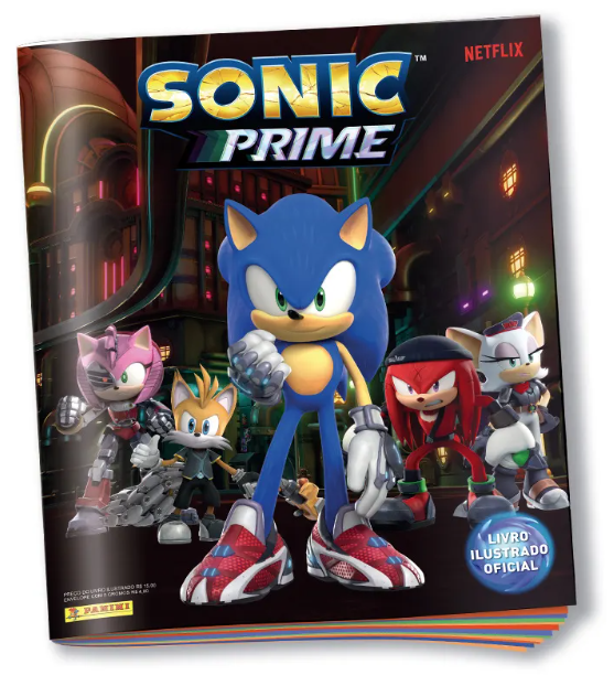 Álbum: Sonic Prime (Brochura)