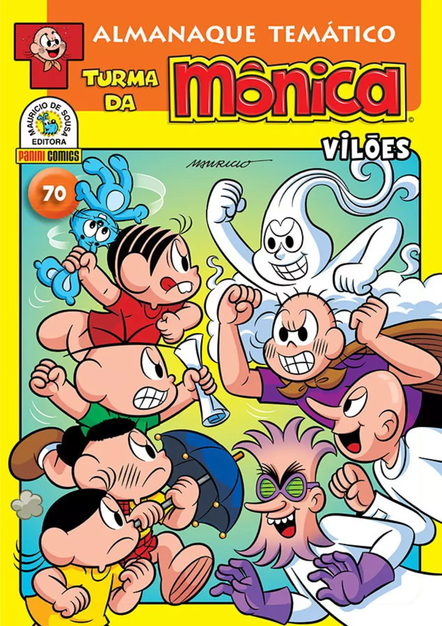 Almanaque Temático 70: Turma da Mônica - Vilões