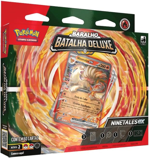 Baralho Batalha Deluxe: Ninetales