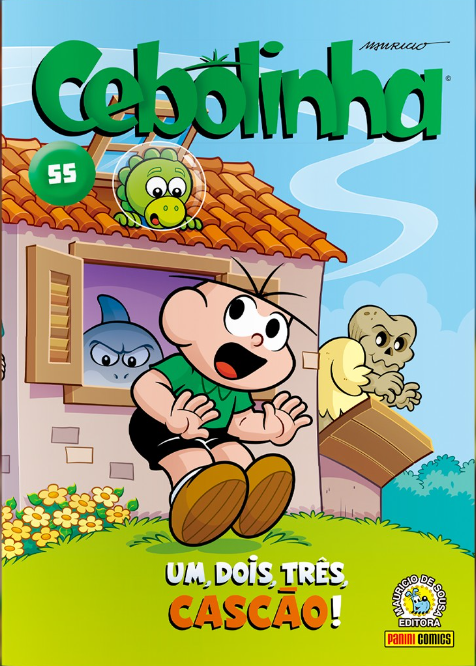 Cebolinha 55: Um, Dois, Três, Cascão!