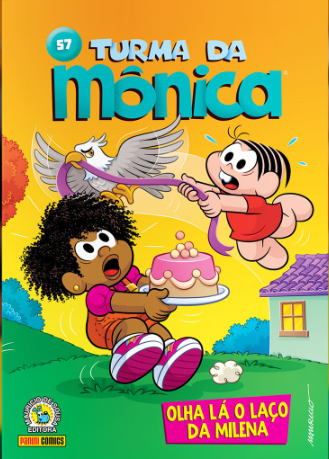 Turma da Mônica 57: Olha la o laço da milena
