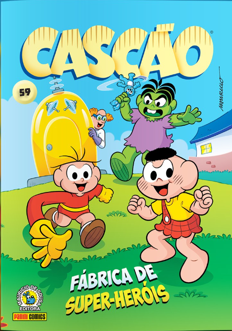 Cascão 59: Fábrica De Super-Herois