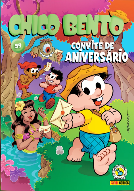 Chico Bento 59: Convite de Aniversario