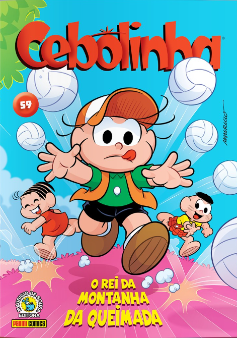 Cebolinha 59: O Rei Da Montanha Da Queimada