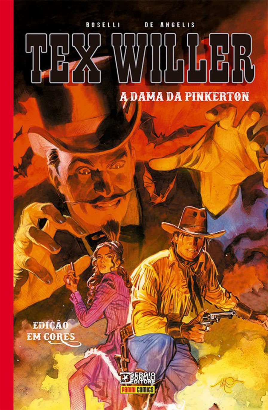 Tex Willer: A Dama de Pinkerton (Biblioteca Tex)