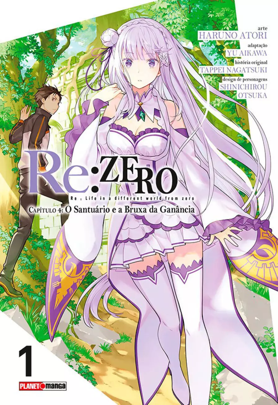 Re: Zero Capítulo 04: O Santuário E A Bruxa Da Ganância 01