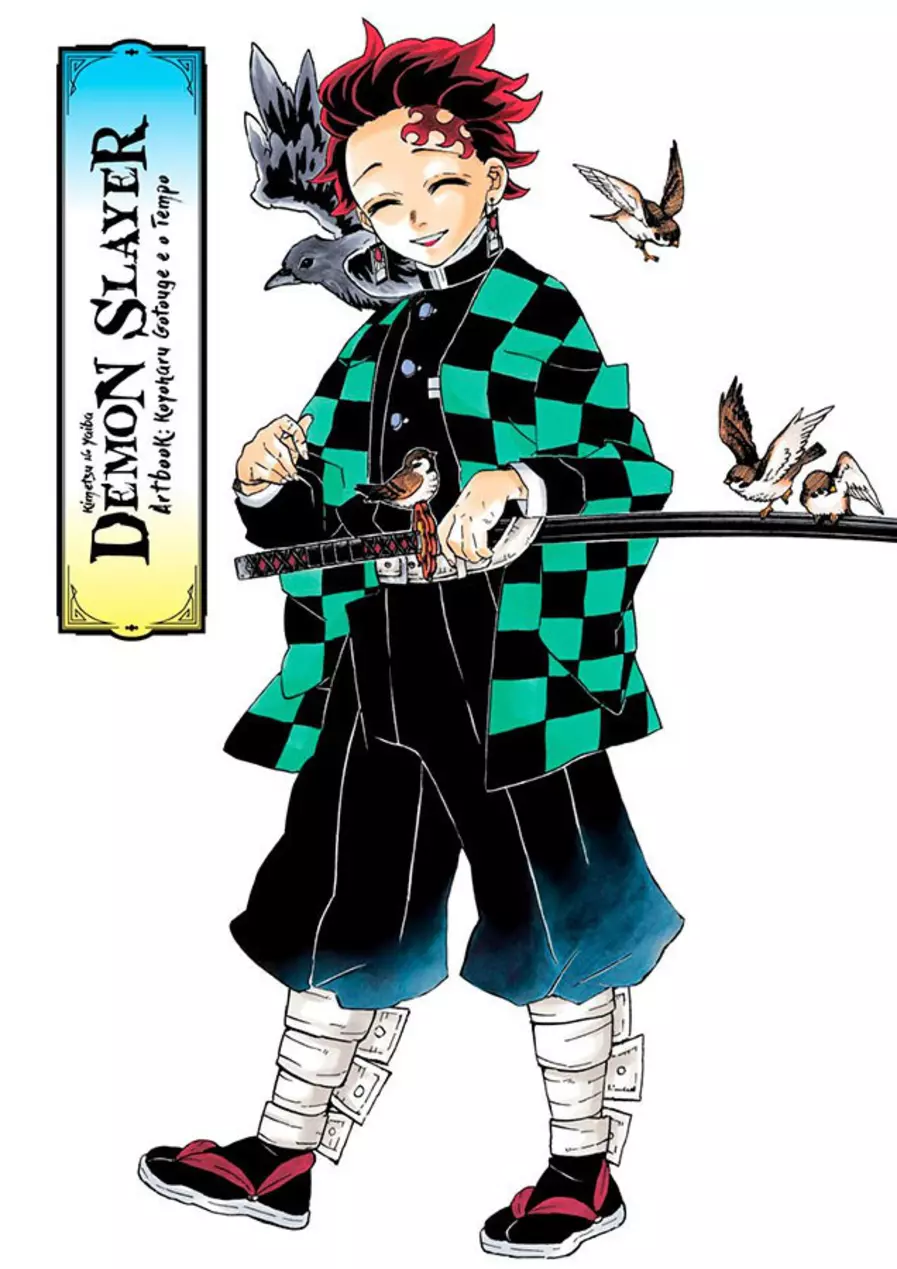 Demon Slayer - Artbook: Koyoharu Gotouge e o Tempo