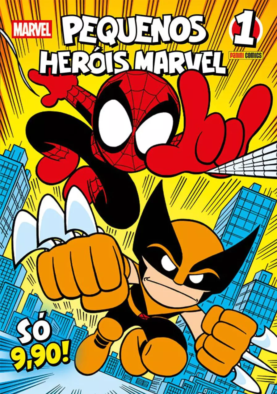 Pequenos Heróis Marvel 01