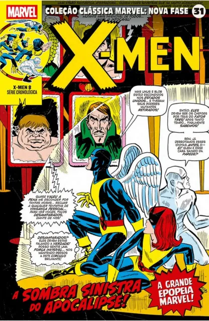 Coleção Clássica Marvel: Nova Fase 31 - X-Men 08