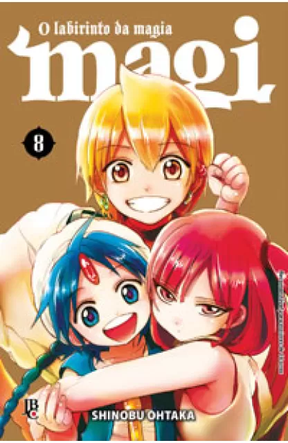 Magi O Labirinto da Magia 08