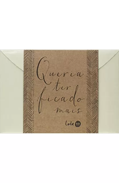 Queria ter Ficado Mais