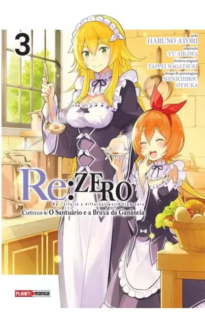 Re: Zero Capítulo 04: O Santuário E A Bruxa Da Ganância 03