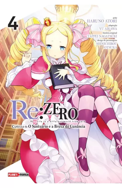 Re: Zero Capítulo 04: O Santuário E A Bruxa Da Ganância 04