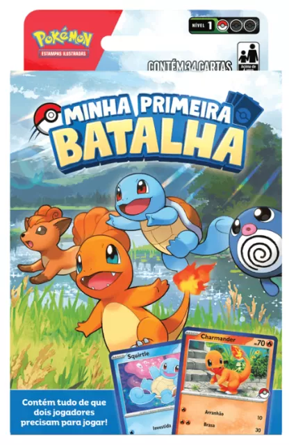 POKEMON: Minha Primeira Batalha: Charmander e Squirtle