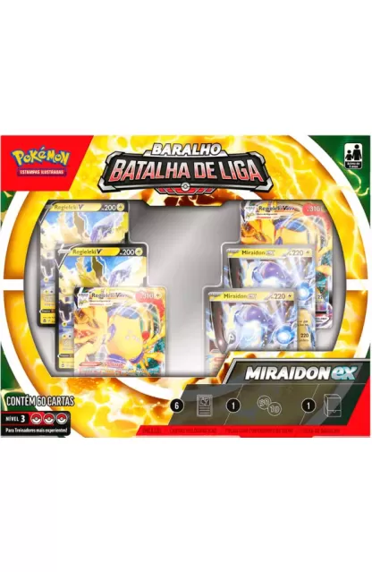POKEMON: Barallho Batalha de Liga: Miraidon EX