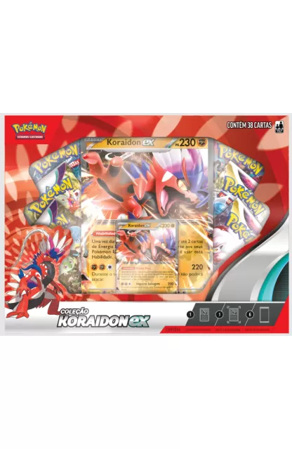 POKEMON: Coleção Lendas de Paldea: Koraidon EX