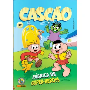Cascão 59: Fábrica De Super-Herois