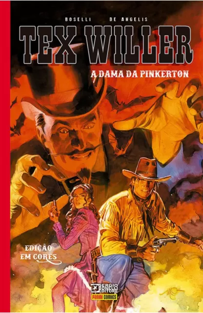 Tex Willer: A Dama de Pinkerton (Biblioteca Tex)