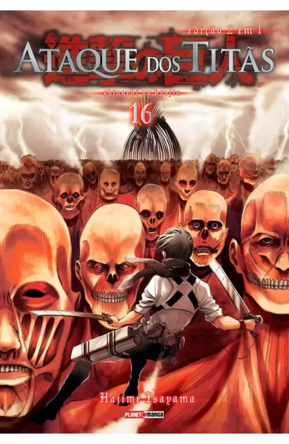 Ataque Dos Titãs 16 (2 Em 1)