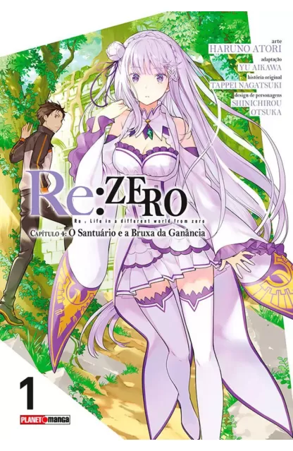 Re: Zero Capítulo 04: O Santuário E A Bruxa Da Ganância 01