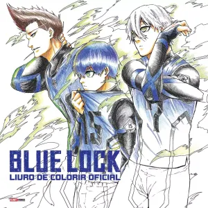 Blue Lock Livro de Colorir