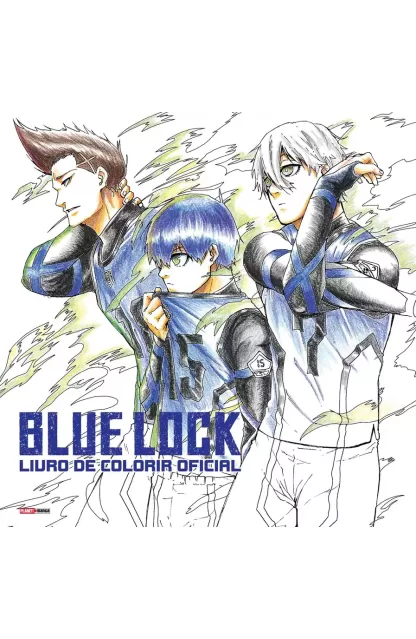 Blue Lock Livro de Colorir