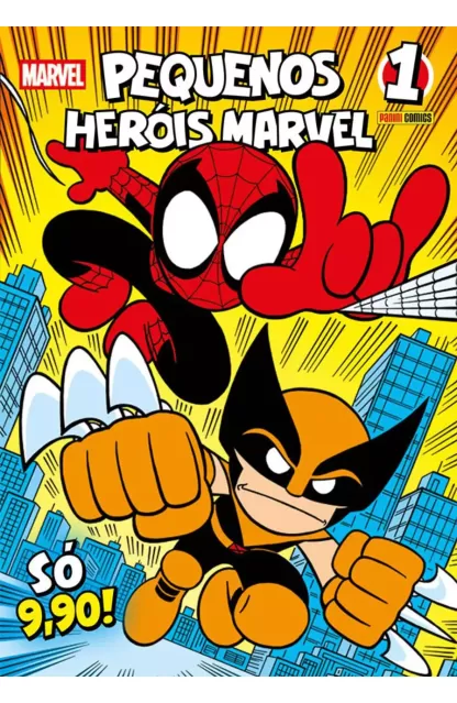Pequenos Heróis Marvel 01