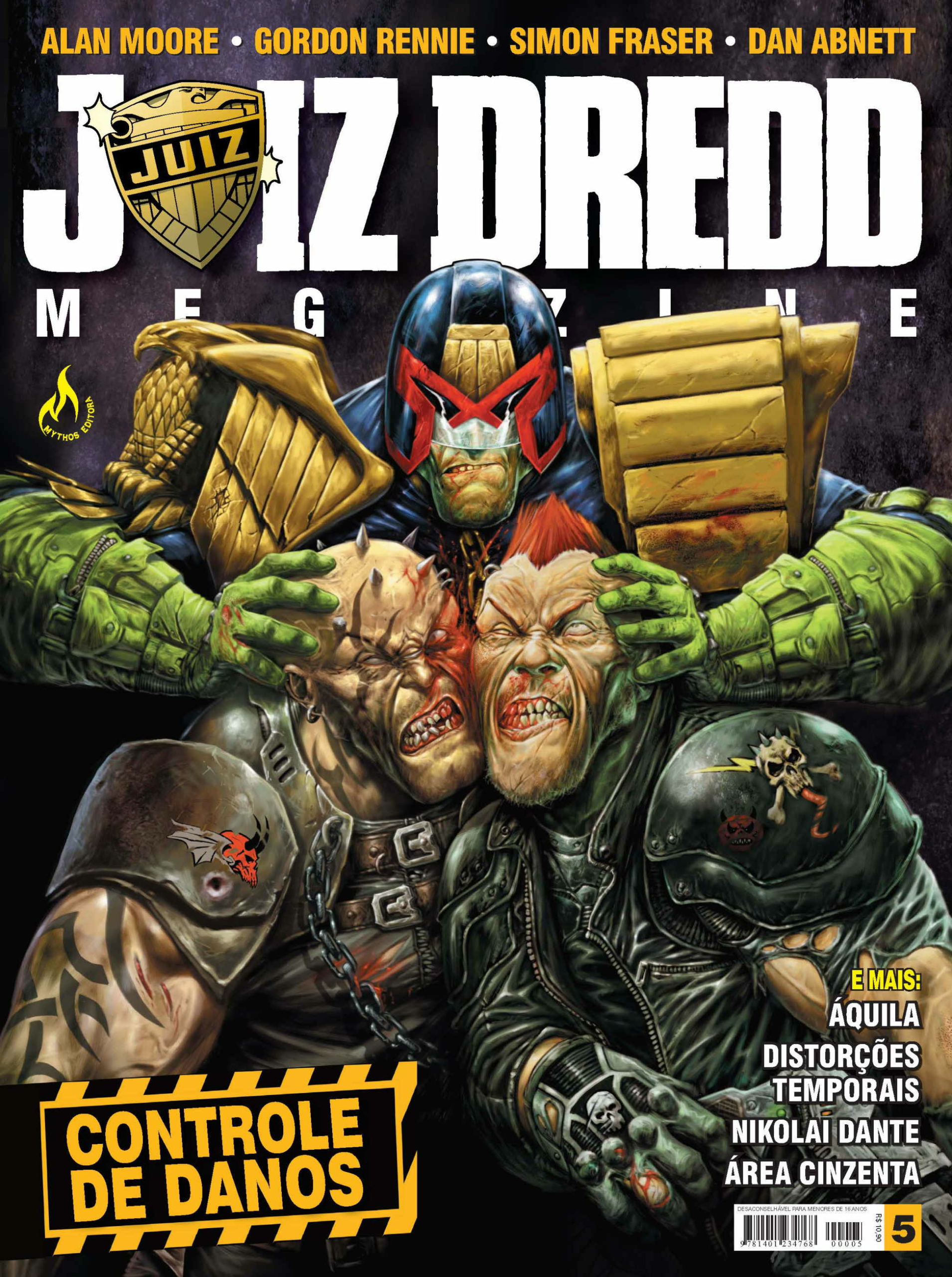 Juiz Dredd Apresenta: Área Cinzenta - Controle de Imigração Alienígena  /Mythos