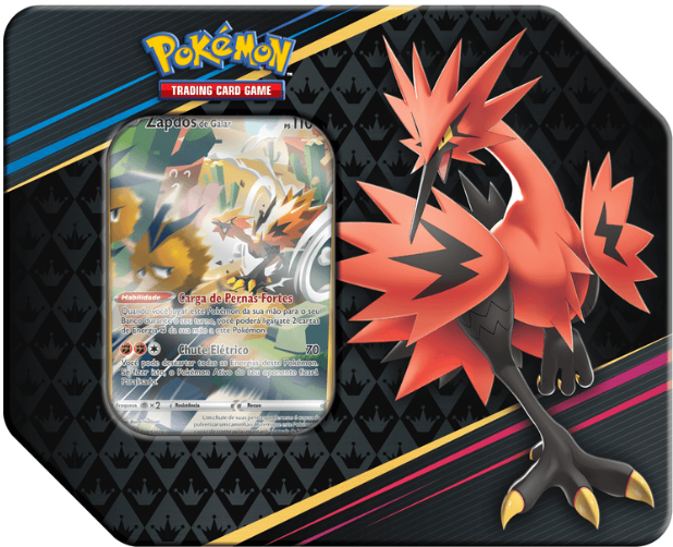 Carta Pokémon Lendário Zapdos De Galar - Céus Em Evolução