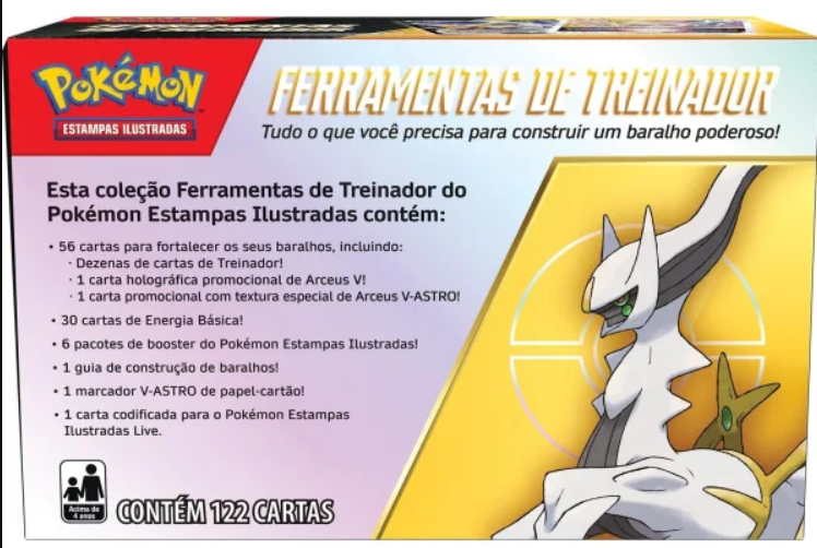 Carta promocional 'Arceus V' de Pokémon Legends: Arceus disponível