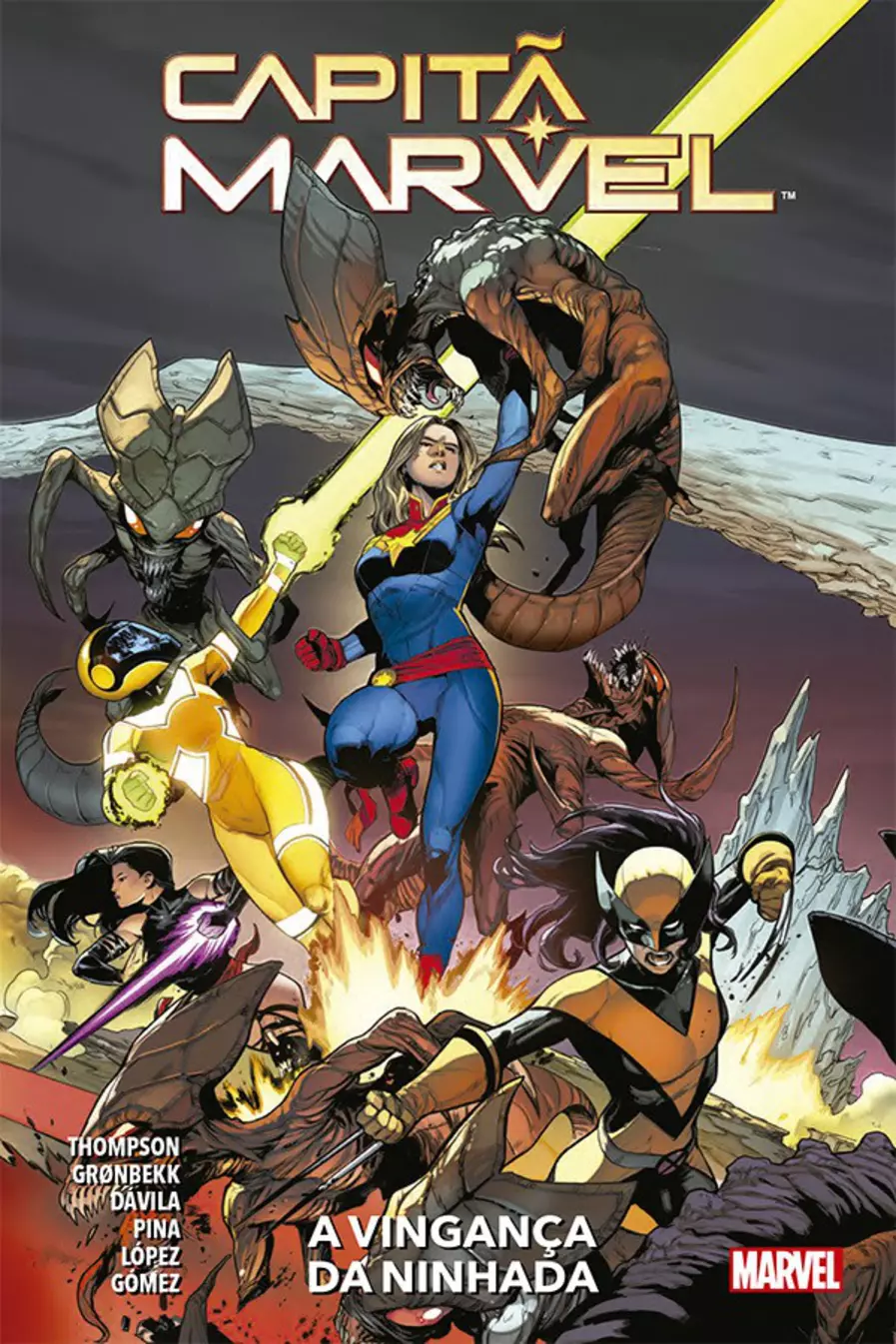 Capitã Marvel 09: A Vingança Da Ninhada - Reboot Comic Store